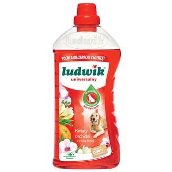 Ludwik Płyn Uniwersalny do Mycia Podłóg - Neutralizator Zapachów Zwierzęcych 1 litr