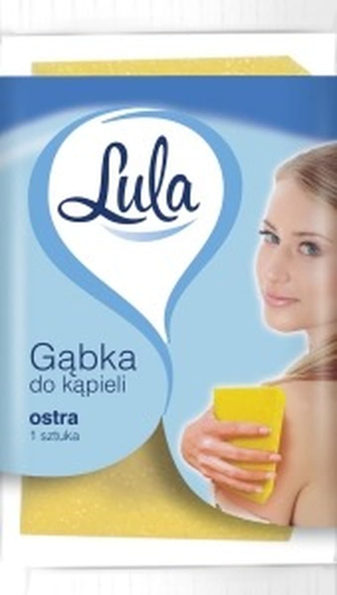 Gąbka do kąpieli ostra Lula 1 sztuka