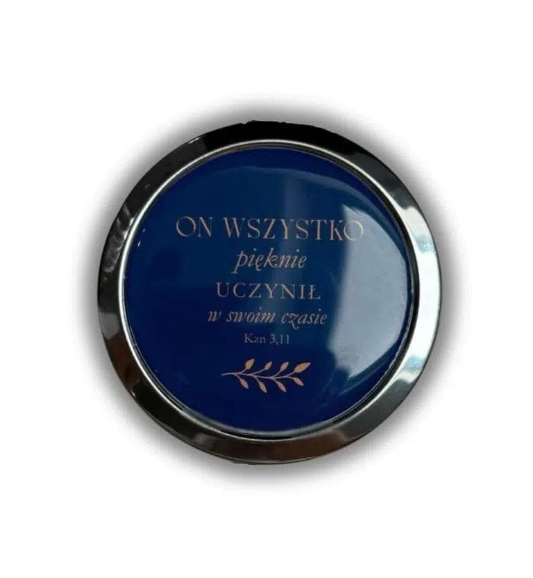 Lusterko kieszonkowe okrągłe z motywem biblijnym