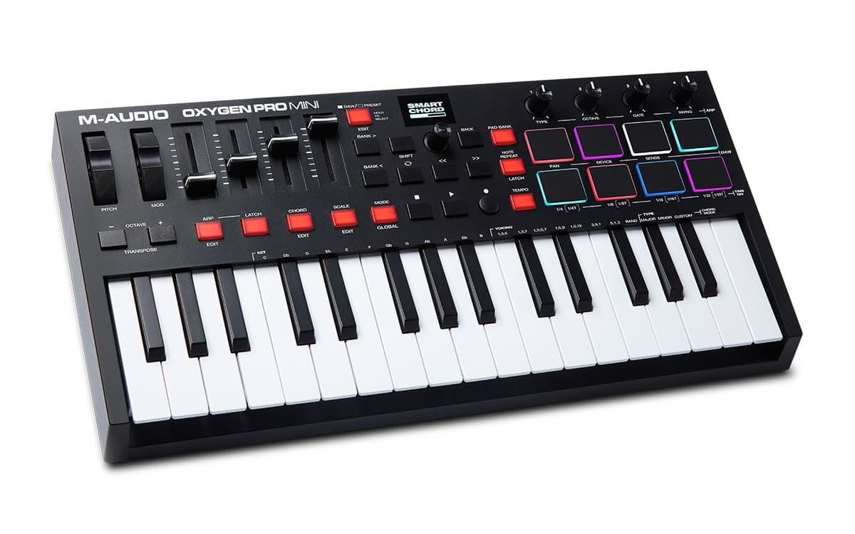 M-Audio Oxygen Pro Mini - Klawiatura Sterująca USB