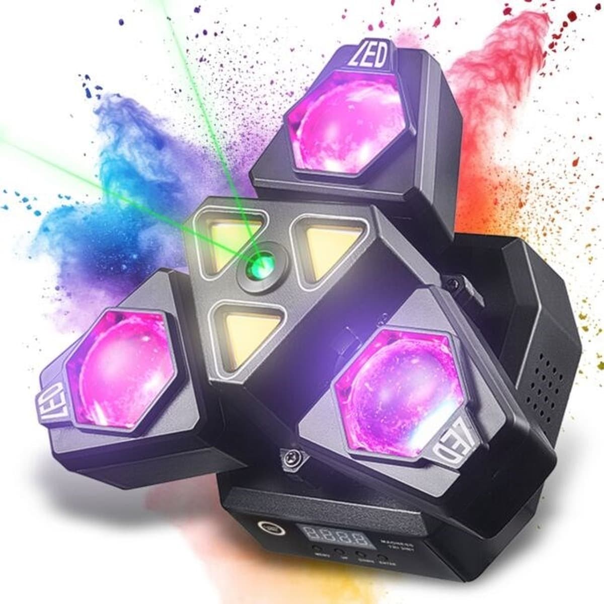 Madness TRI 3IN1 ruchomy multiefekt oświetleniowy LED RGB
