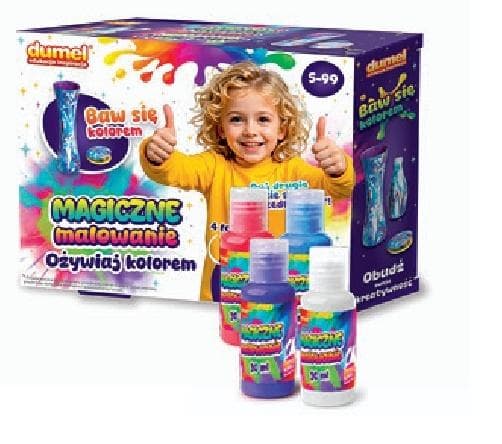Magiczne malowanie Ożywiaj Kolorem dla dzieci Dumel