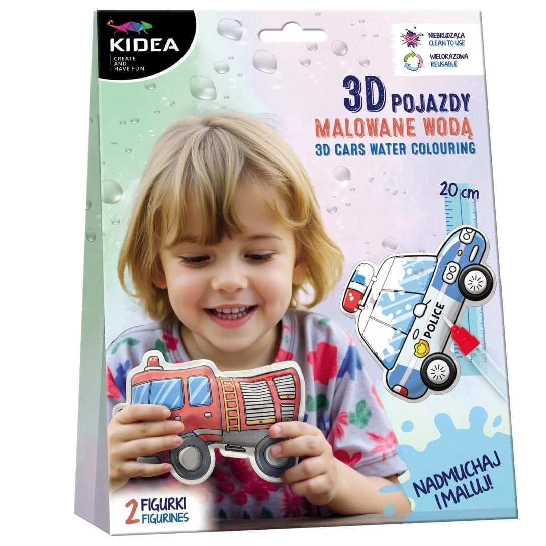 Kidea Magiczne Pojazdy do Malowania Wodą