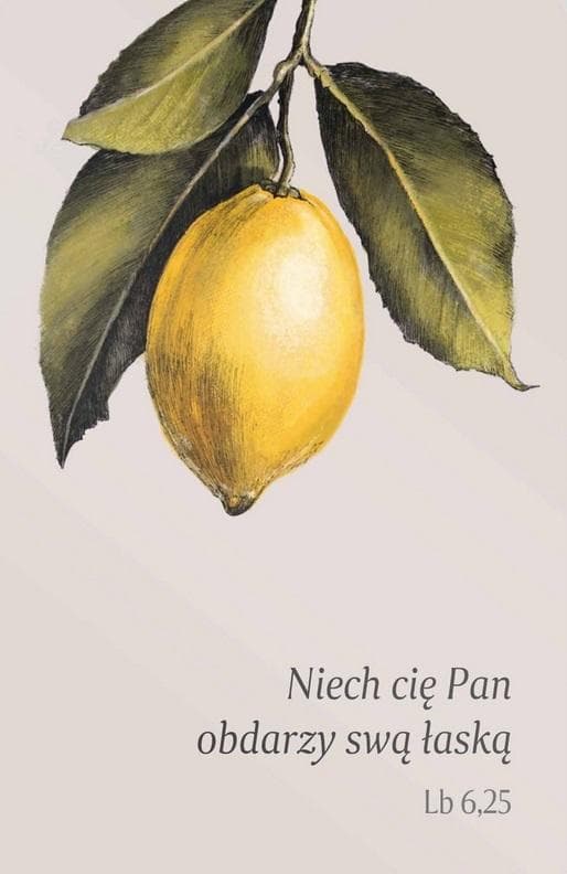 Magnes na lodówkę Niech cię Pan obdarzy z motywem religijnym