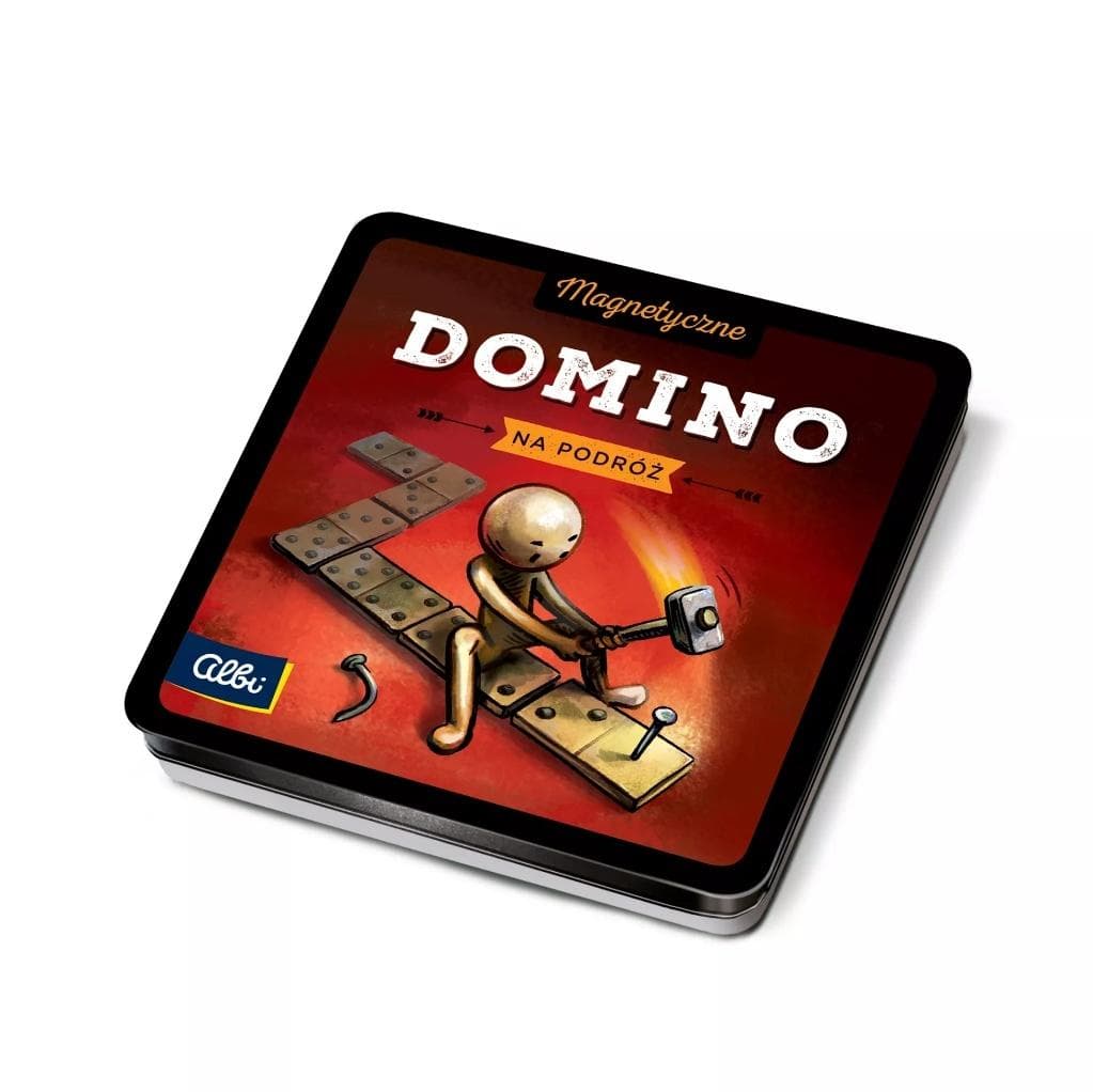 Gra magnetyczna Domino dla dzieci i dorosłych