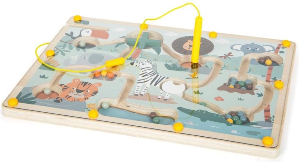 Magnetyczny labirynt Safari Small Foot 223x310 mm