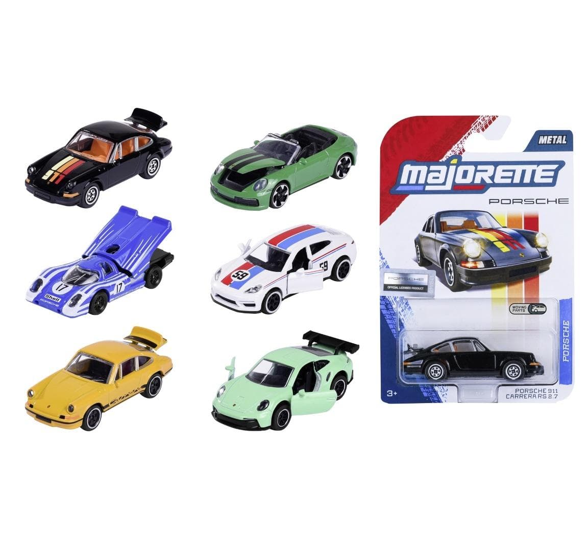 Majorette Porsche Premium Cars metalowe autka kolekcjonerskie