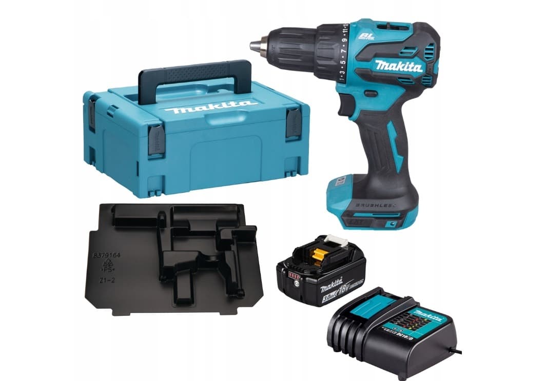 MAKITA DHP490SF1J Wkrętarka Udarowa 18V 50/27Nm + Akumulator 3.0Ah