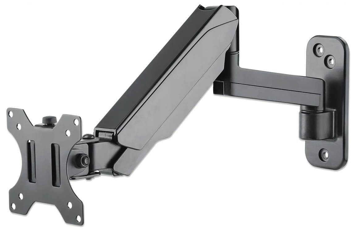Manhattan 461610 uchwyt / stojak do monitora 32" (81,3 cm), ścienny, czarny