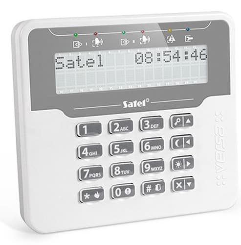 Satel VERSA LCDM WH System Ochrony Dostępu Szaro-Biały