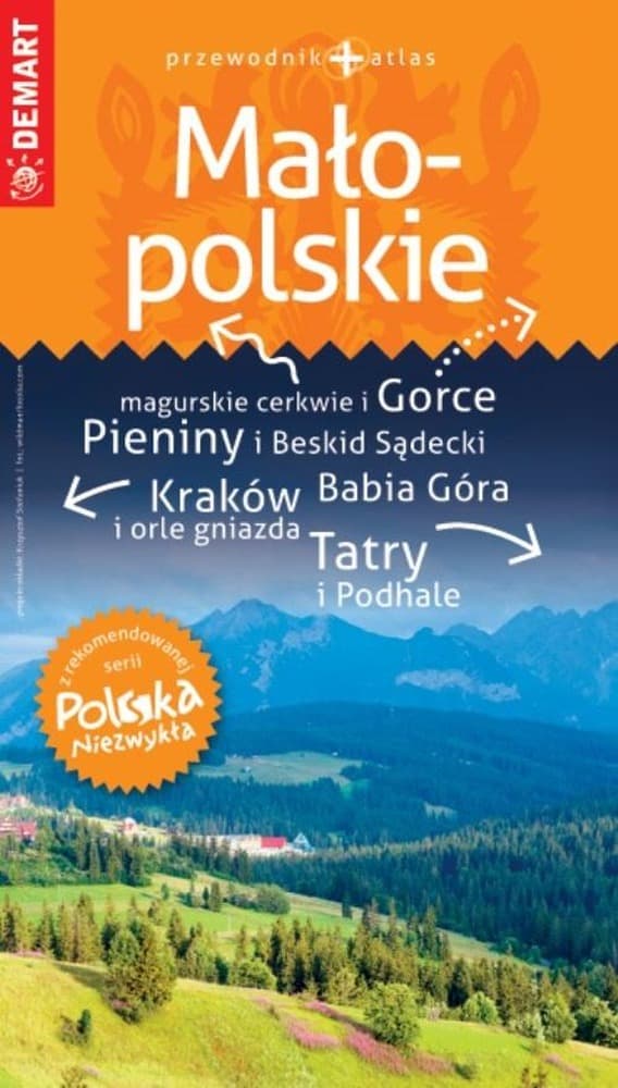 Małopolskie Przewodnik + atlas - Polska niezwykła wyd. 2023/2024