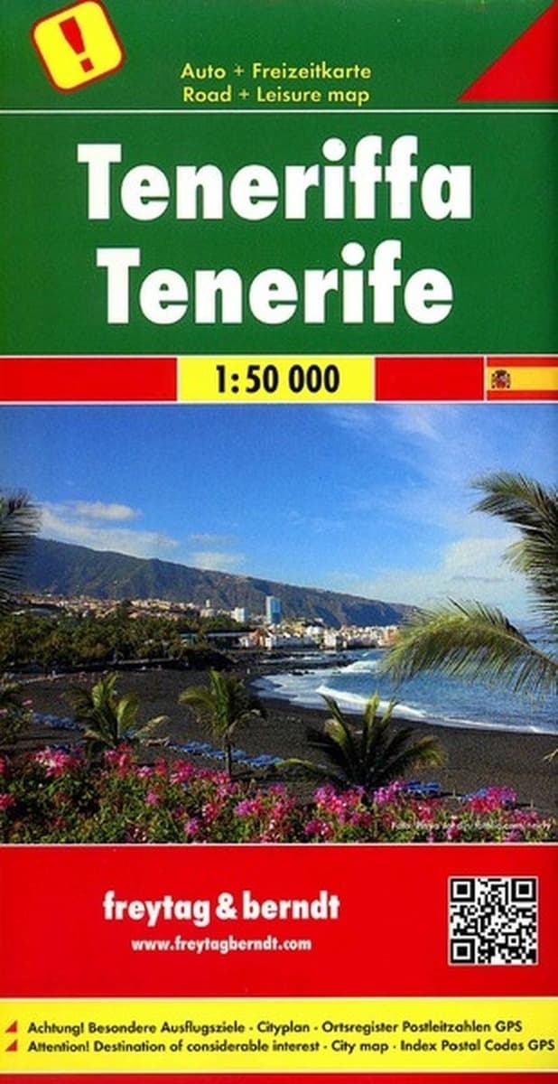 Mapa samochodowa Teneryfy 1:50 000 Freytag & Berndt