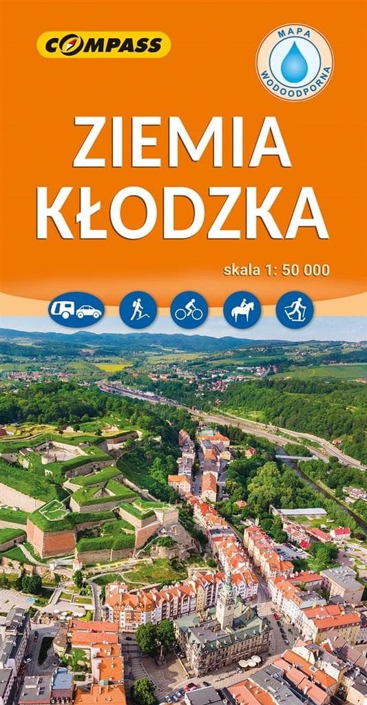 Mapa turystyczna Ziemia Kłodzka skala 1:50 000 dwustronna