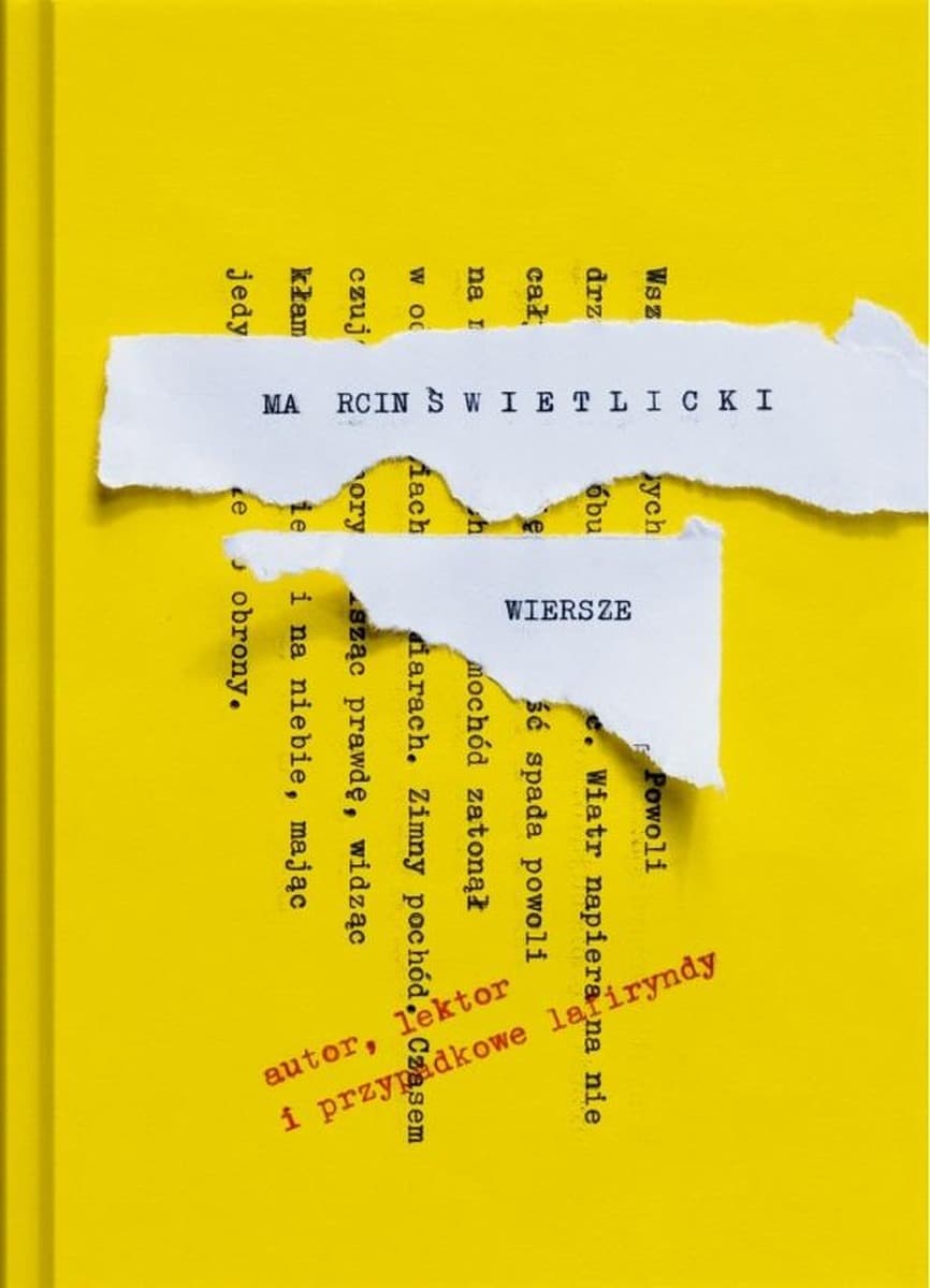 Marcin Świetlicki Wiersze (autor, lektor i przypadkowe lafiryndy) + CD