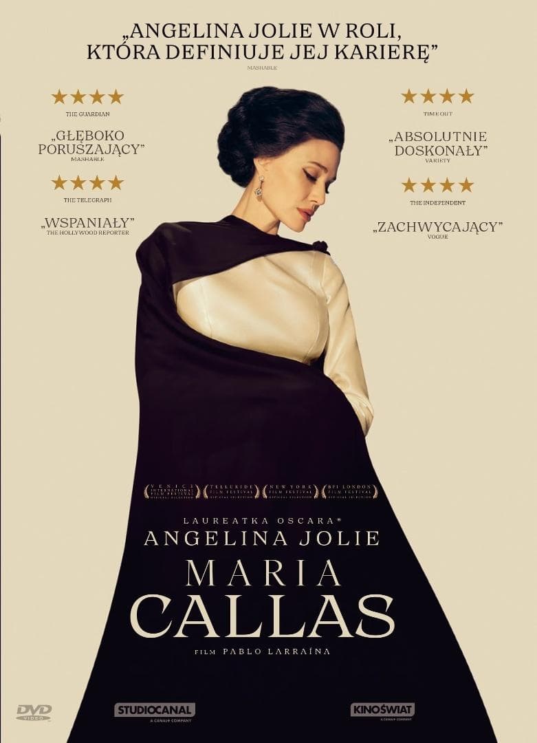 Maria Callas Dramat Biograficzny Film na DVD