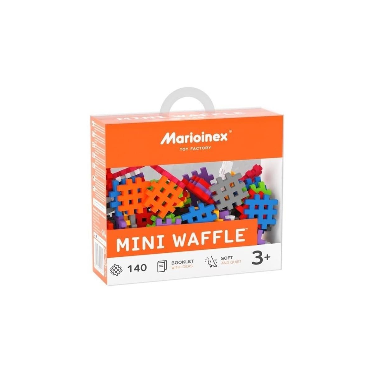 Marioinex Klocki Konstrukcyjne Mini Waffle 140 el