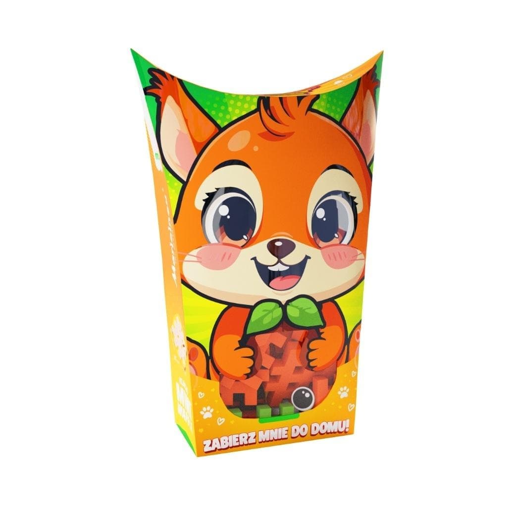 Marioinex Klocki Konstrukcyjne Mini Waffle Pocket Pets Wiewiórka 34 el