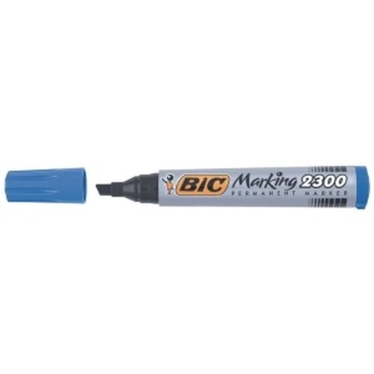 Marker permanentny BIC Ecolutions, niebieski