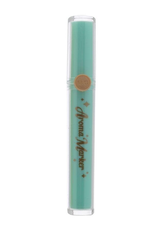 Marker zapachowy brokatowy cyan z końcówką 1-4mm zestaw 9 sztuk