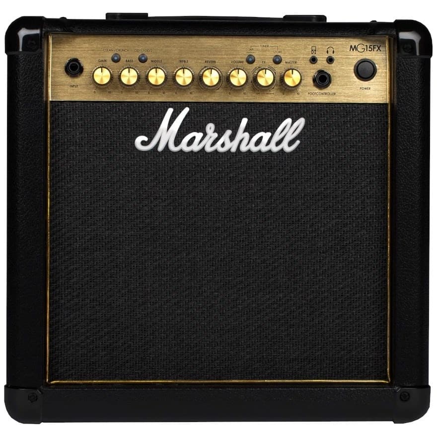 Marshall MG15GFX Gold - Wzmacniacz gitarowy 15W z emulatorem głośników
