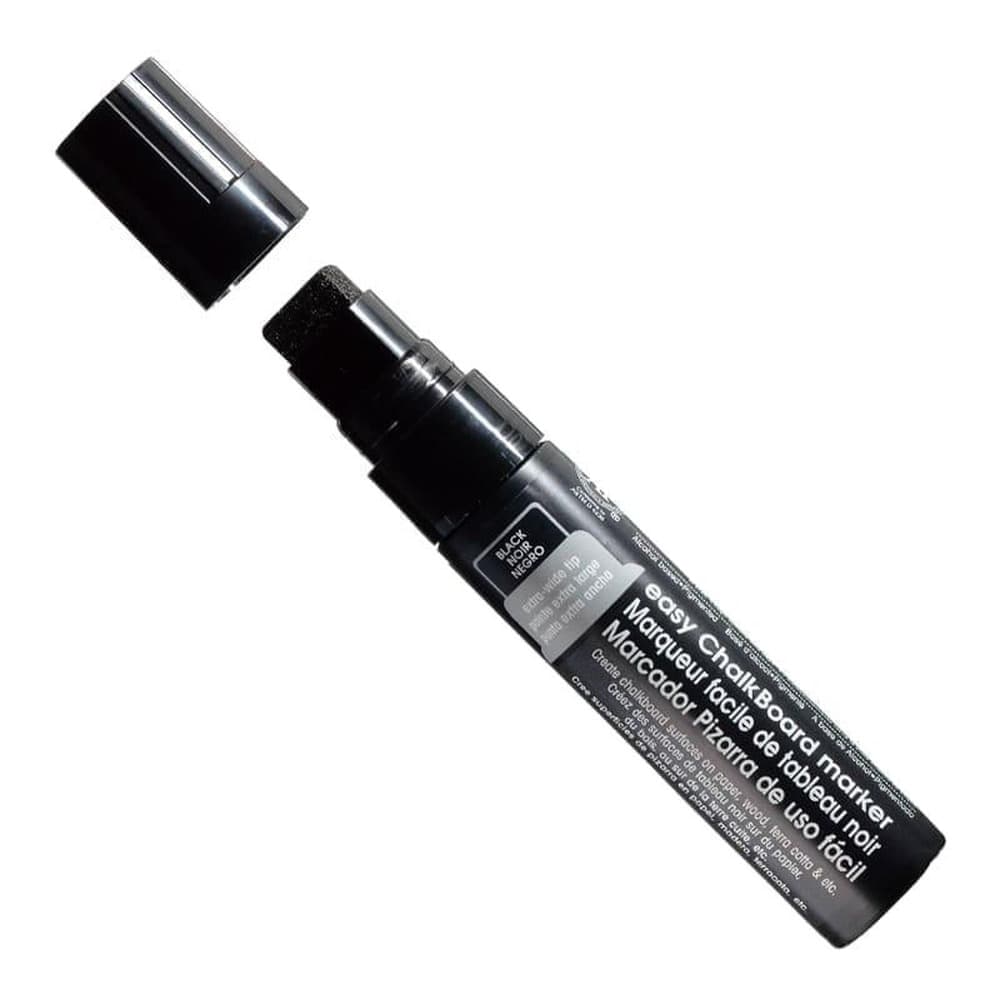 Marker Marvy do tablic kredowych czarny wielofunkcyjny