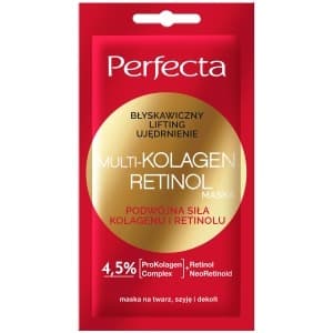 Dax Perfecta Maseczka do twarzy błyskawiczny lifting z multi kolagenem i retinolem 8 ml