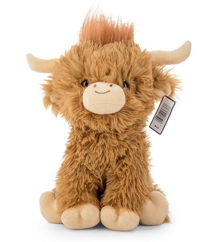 Maskotka Krowa Szkocka Highland 30 cm pluszowa zabawka dla dzieci