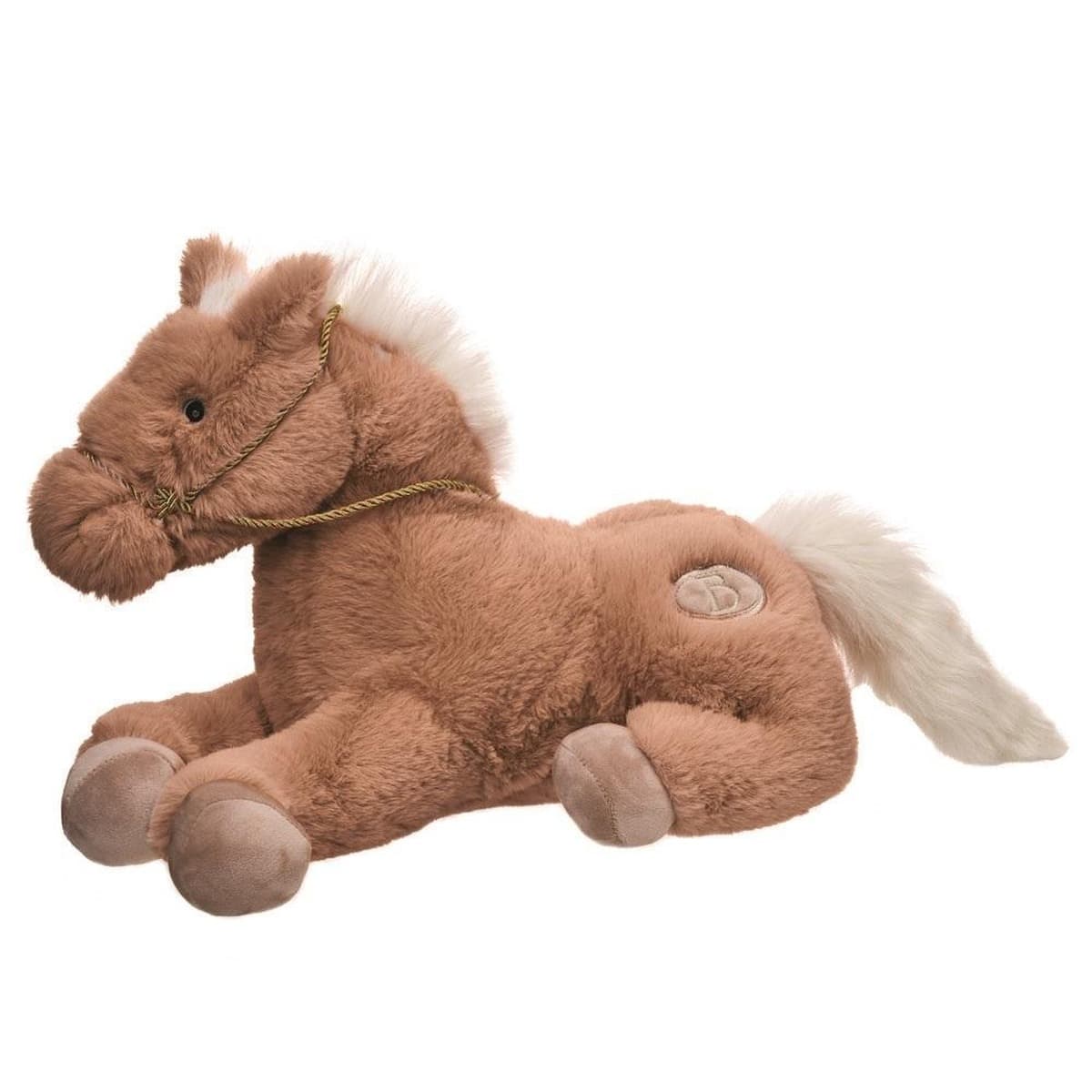 Maskotka Konik Nico brązowy 30 cm
