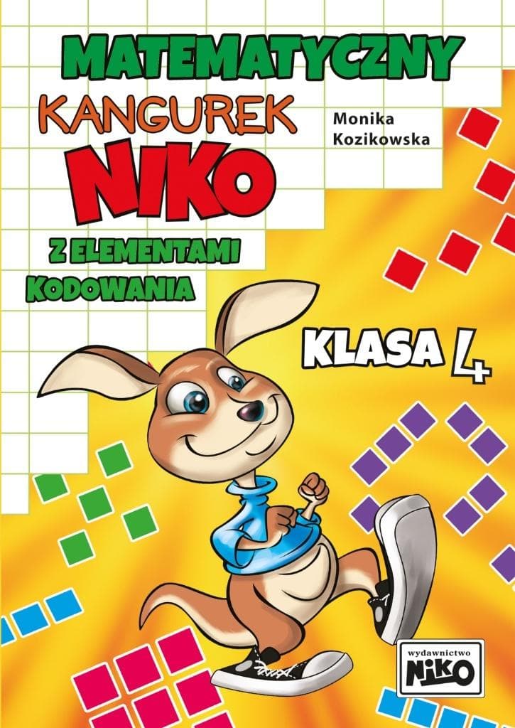 Matematyczny kangurek Niko z elementami kodowania dla klasy 4