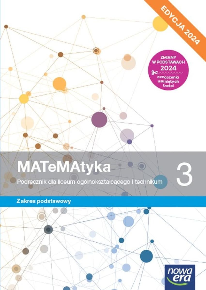 Matematyka LO klasa 4 zakres podstawowy Nowa Era edycja 2024
