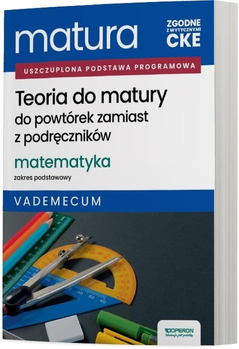 Matura 2026 Matematyka Vademecum - Zakres podstawowy