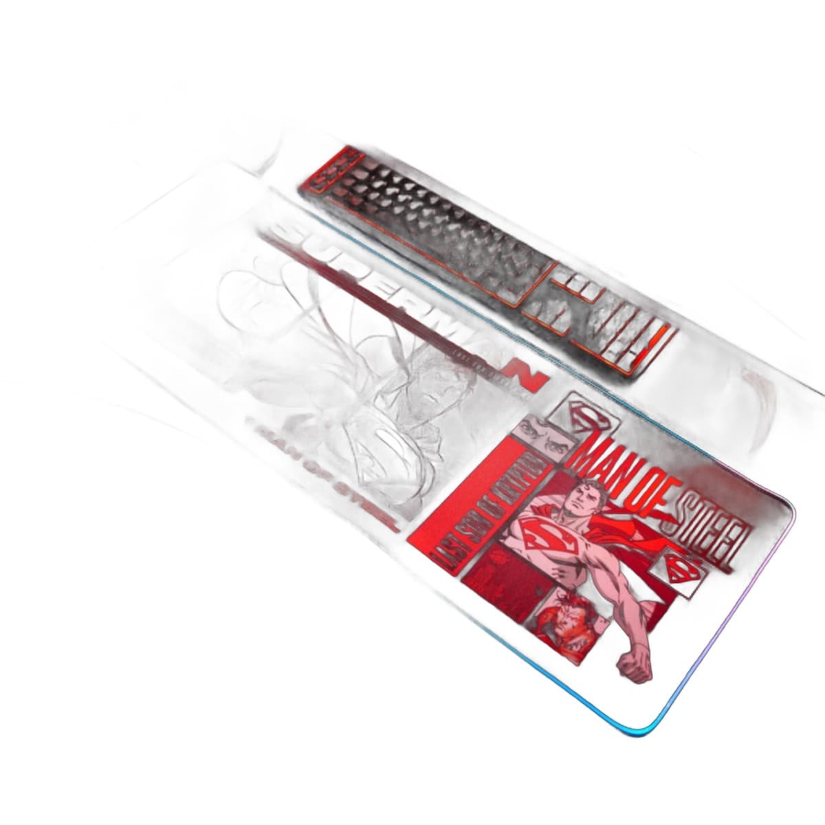 Mauspad DC Comics Superman wireless Charge 30x80cm