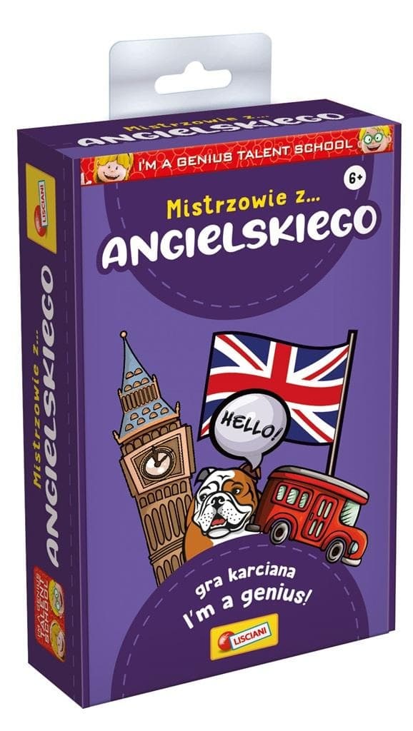 Mały Geniusz Mistrzowie z Angielskiego Gra Edukacyjna