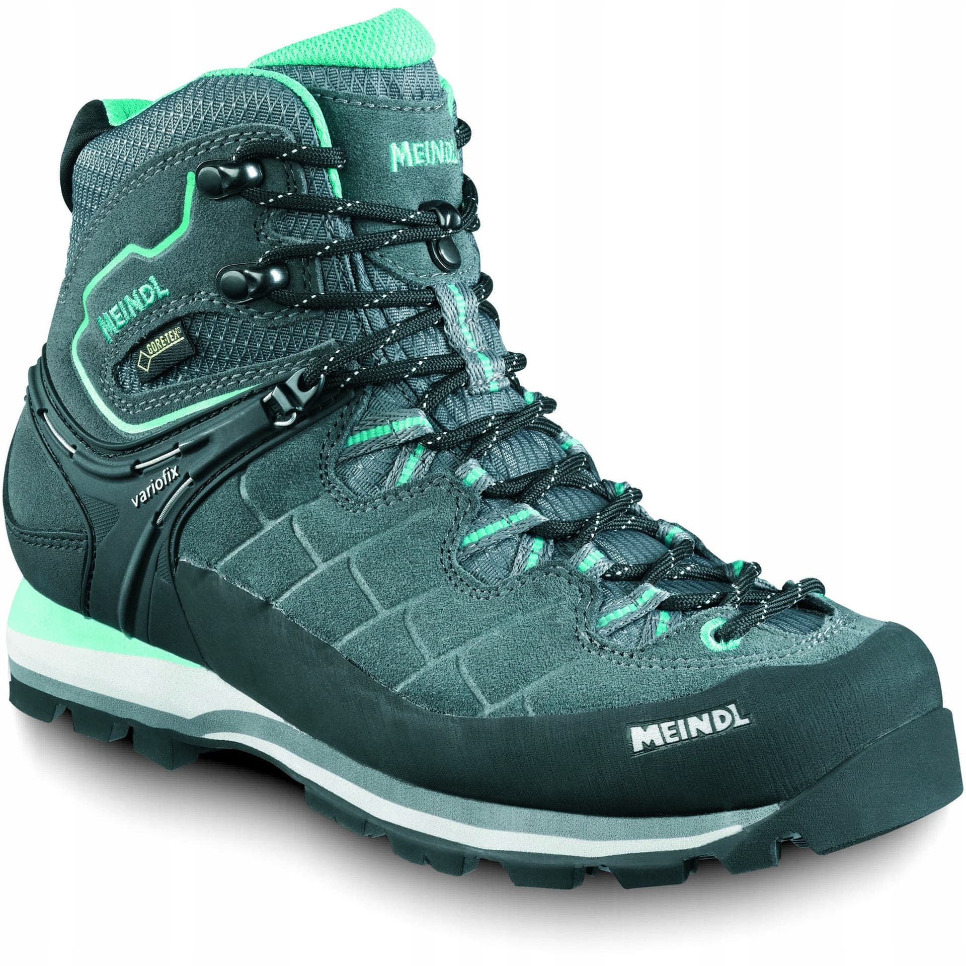 Meindl Litepeak Lady GTX - damskie buty trekkingowe anthracite/turquoise, rozmiar 37