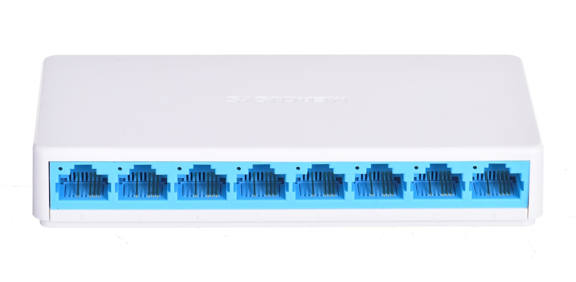 Mercusys MS108 - 8-portowy przełącznik Fast Ethernet 10/100 Mb/s, biały