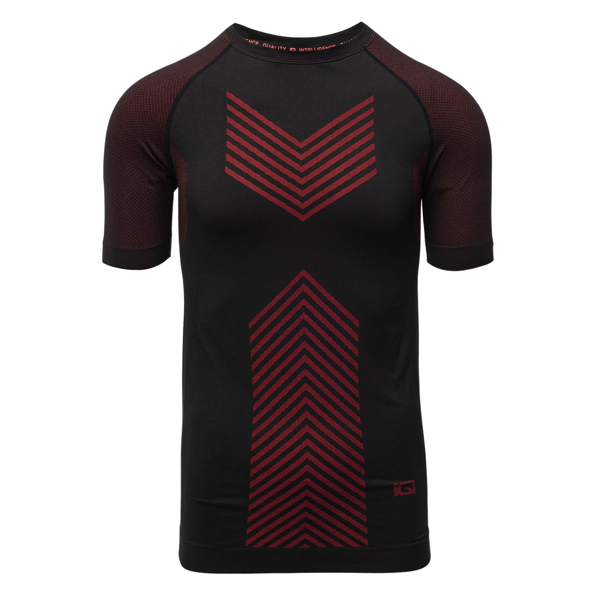 Męska Koszulka do Biegania IREN BLACK/RED