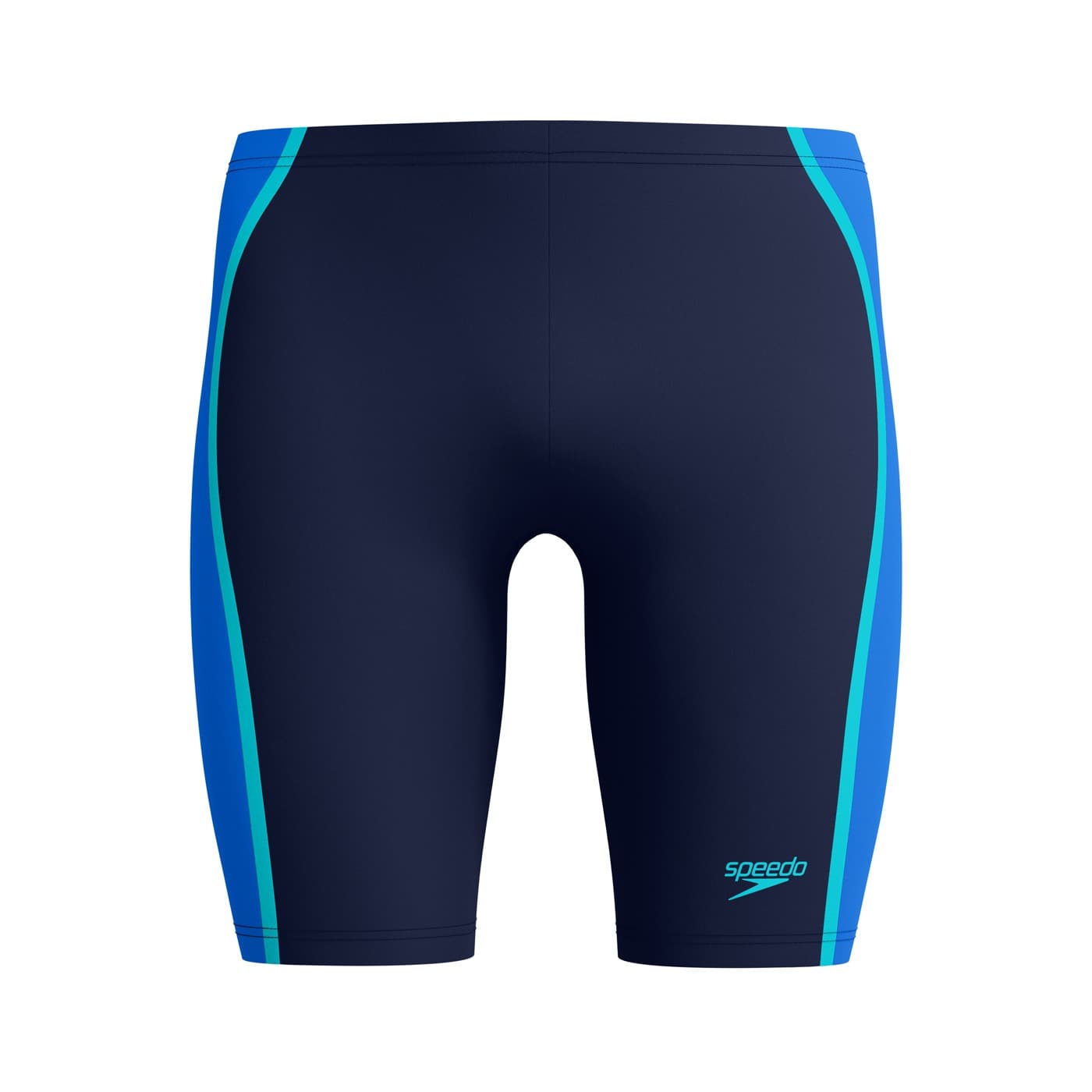 Bokserki kąpielowe męskie Speedo Solid Splice Jammer granatowo-niebieskie