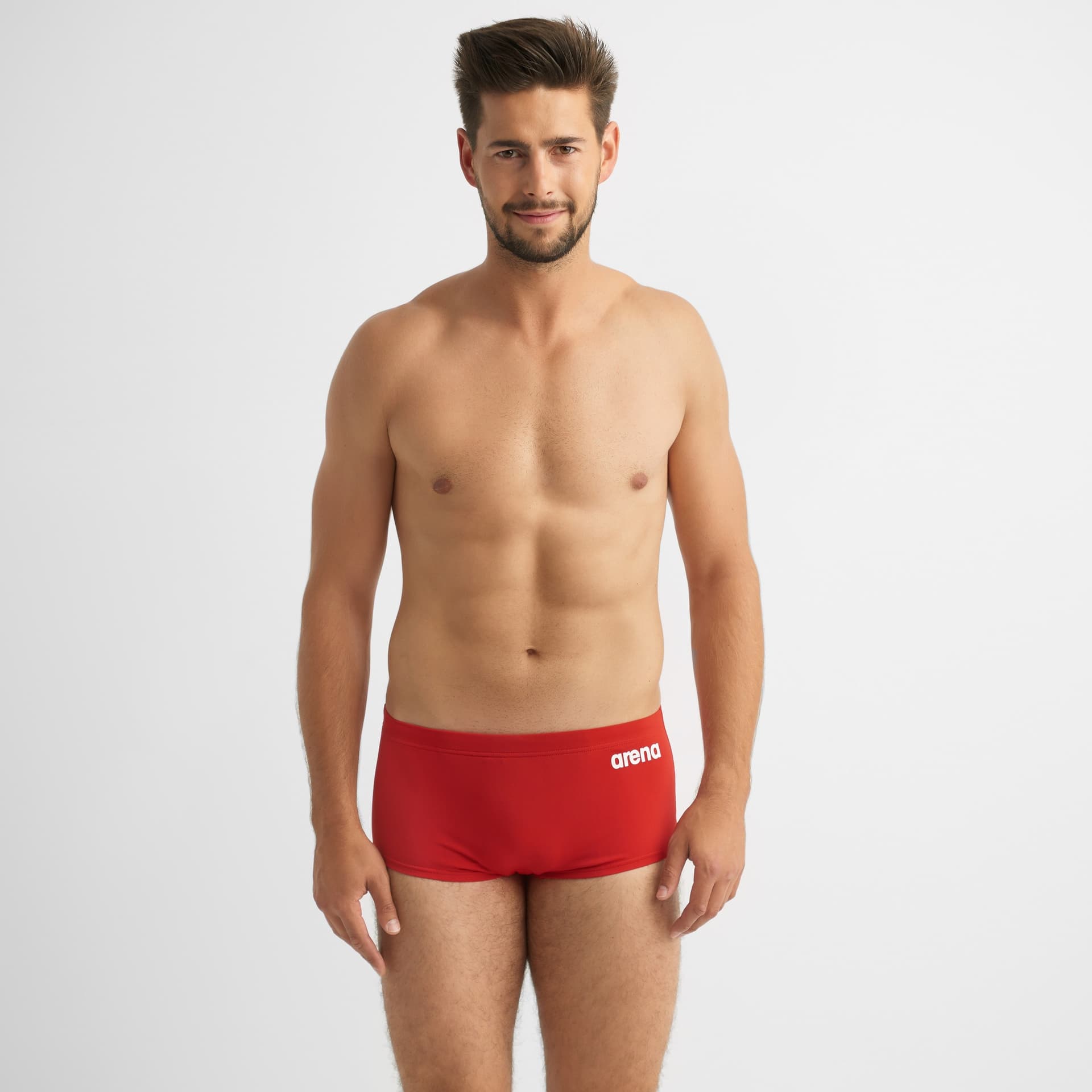 Bokserki kąpielowe męskie Solid Squared Short