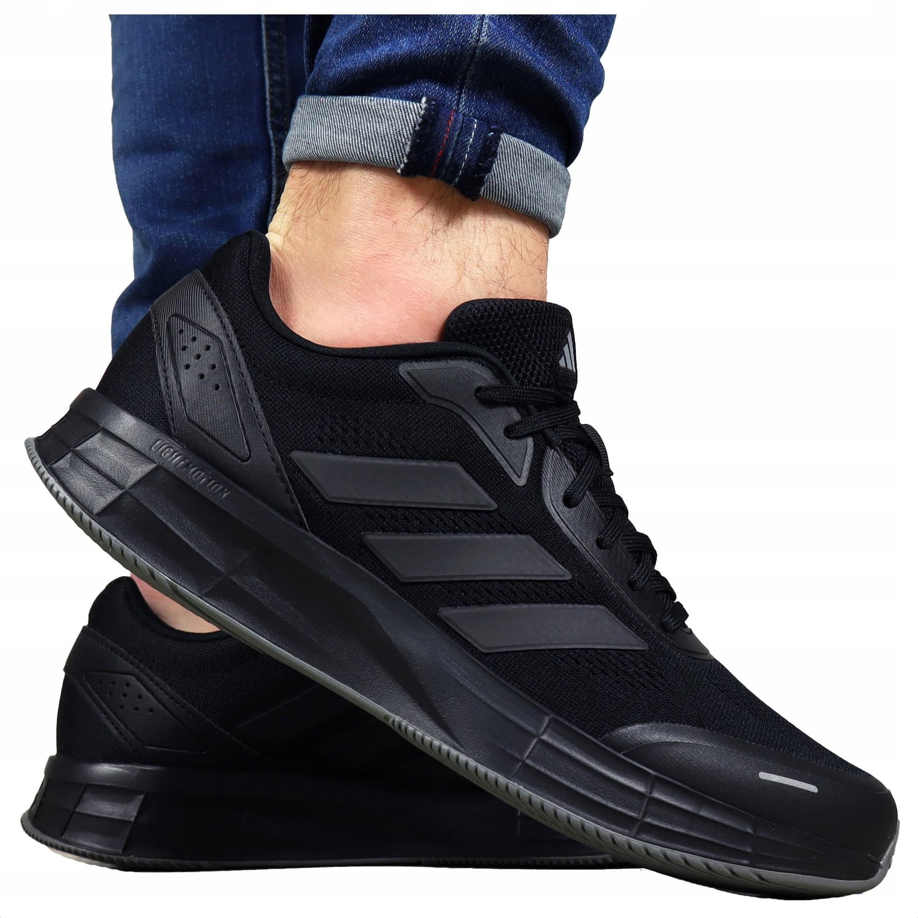 Męskie buty do biegania adidas Supernova Ease 2 czarno-szare rozmiar 42