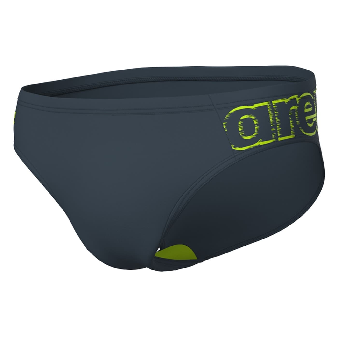 Kąpielówki Men's Arena Scratchy Swim Briefs asfaltowe