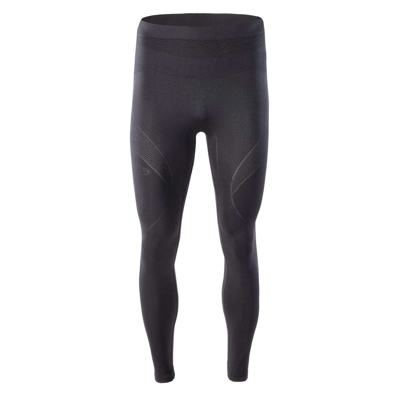 Męskie Legginsy termoaktywne Iguana Gambell Bottom czarne
