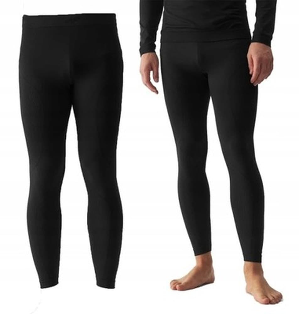 Męskie legginsy termoaktywne Magnum Camo Bottom kamuflaż czarno-szaro-biały