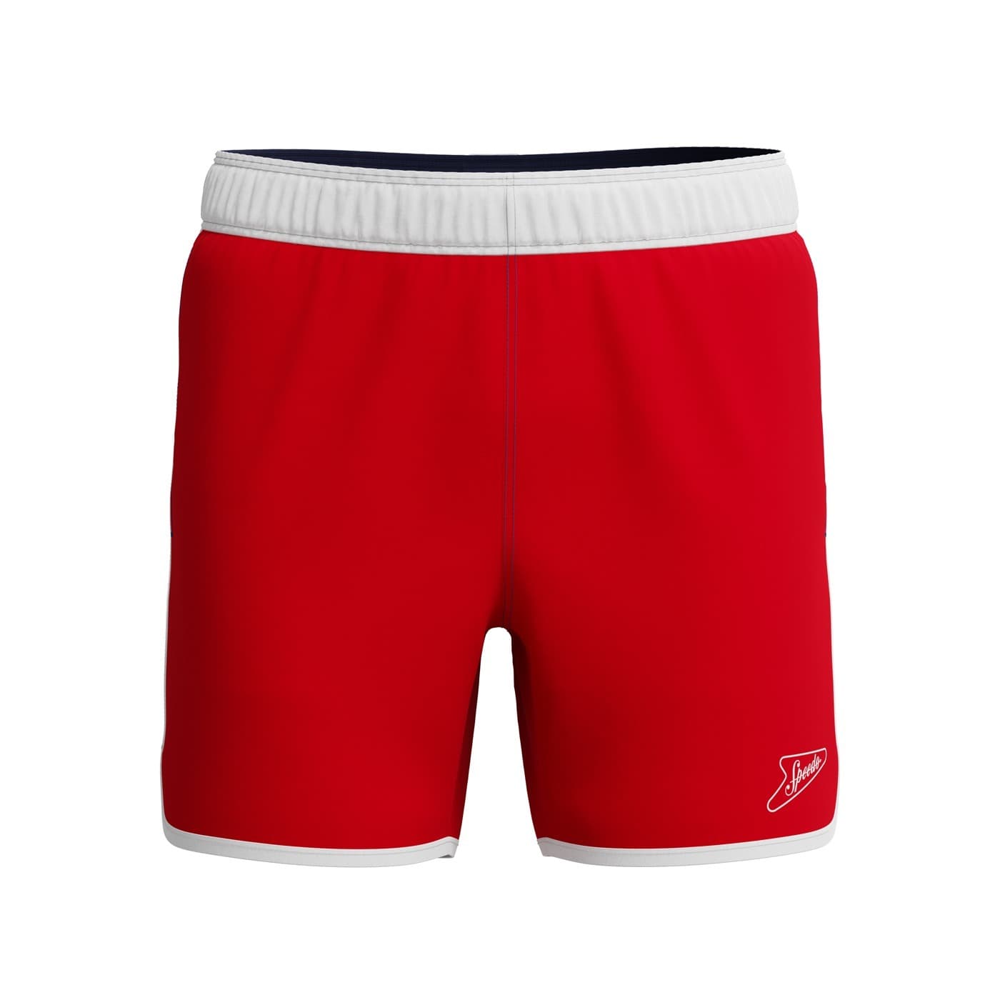 Męskie Szorty Plażowe Speedo SOLID LOGO VOLLEY 16'' Czerwone
