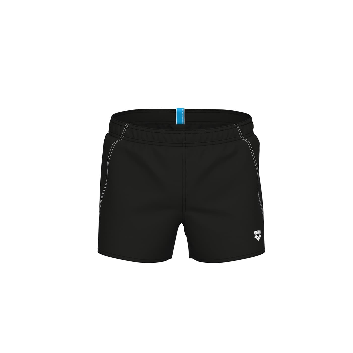 Męskie Szorty Plażowe Arena Fundamentals X-Short R BLACK-WHITE