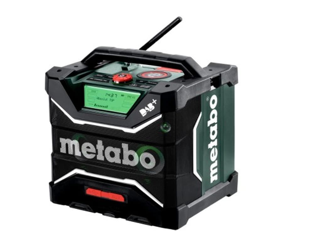 METABO RC 12-18 BT DAB+ CARCASS Radio Budowlane z Ładowarką