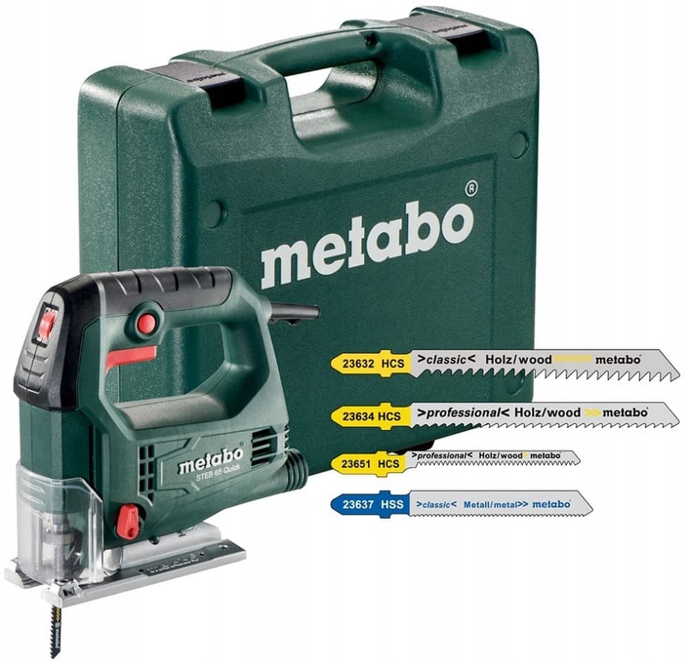 Metabo Steb 65 Quick Set wyrzynarka elektryczna 450 W