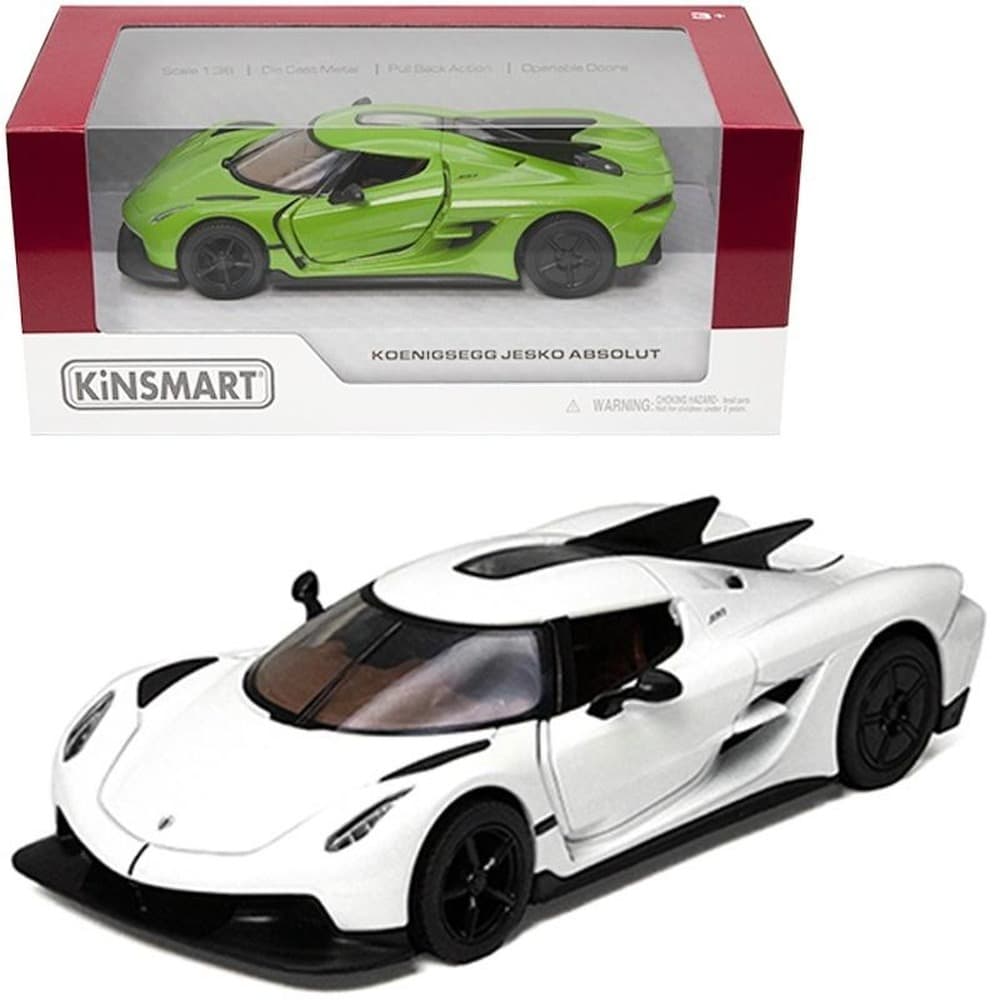 Metalowy Model Samochodu Koenigsegg Jesko Absolut Skala 1:36