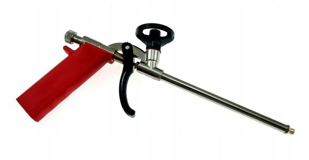 Pistolet metalowy do pianki montażowej kleju styropianu