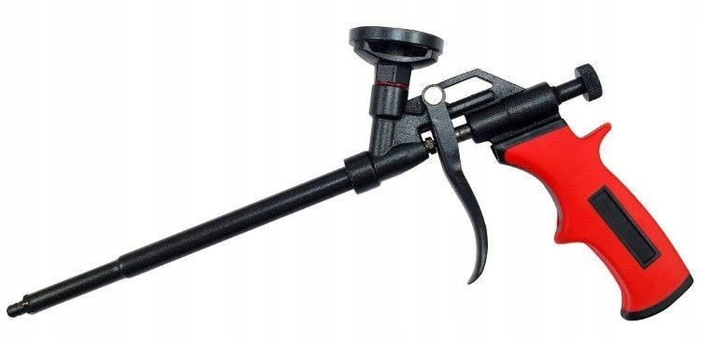 Metalowy pistolet do pianki montażowej z teflonową powłoką