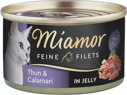 Miamor Feine Filety dla kota - tuńczyk z kalmarami 100g